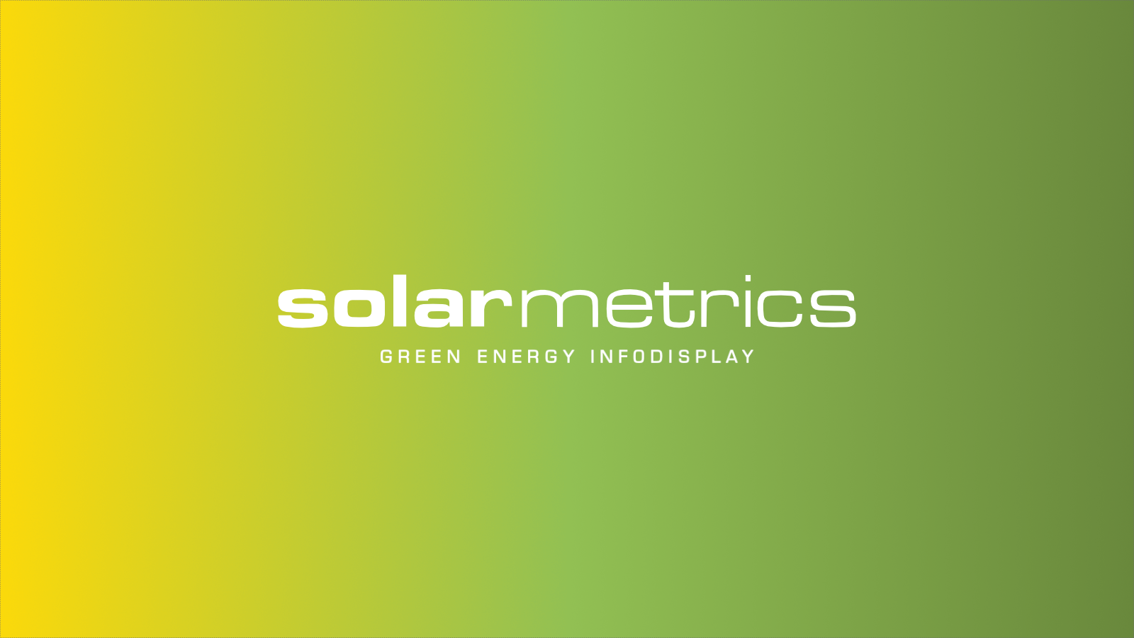 Beispielslide solarmetrics